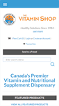Mobile Screenshot of canadianvitaminshop.com